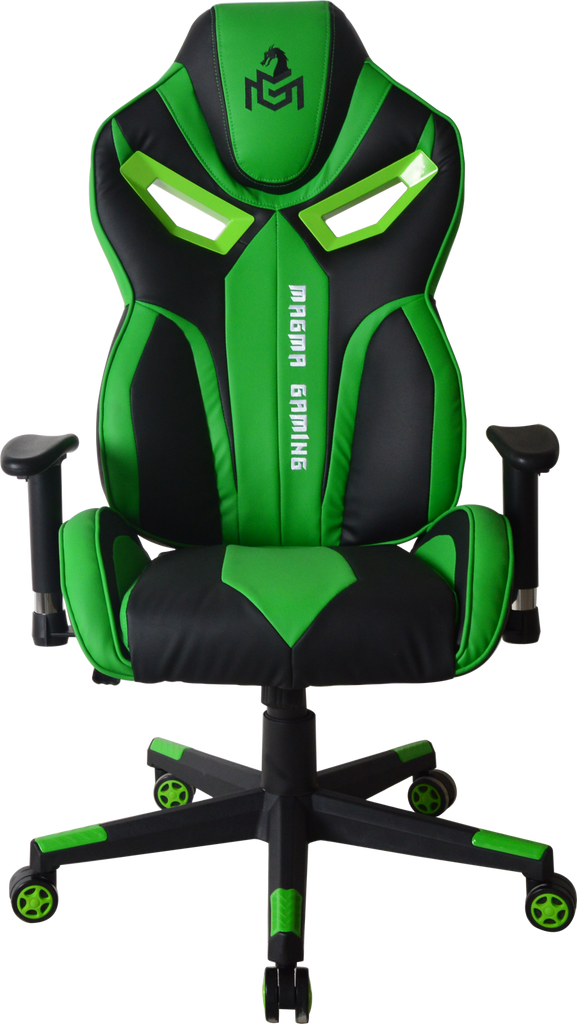 MAGMA GAMING Flame Series Green Gaming Chair