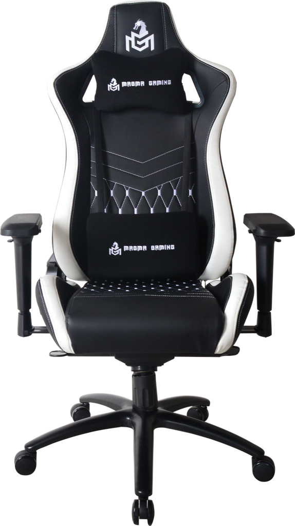 MAGMA GAMING Monarch Series Black/White Gaming Chair