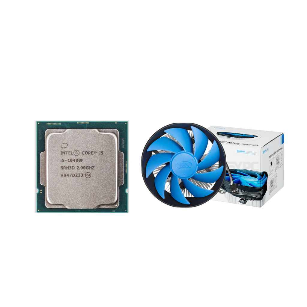 Intel Core i5-10400F Processor (OEM Tray) + Deepcool Archer CPU Fan Cooler