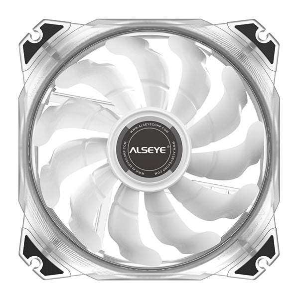 ALSEYE M120-P Transparent RGB MAX Series Fan