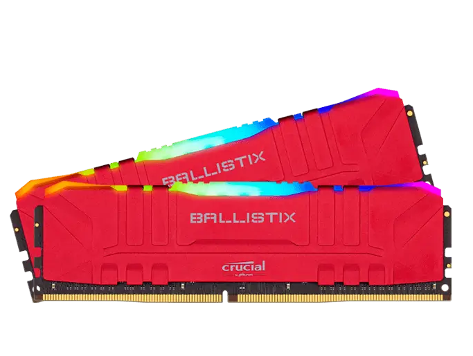 Crucial Ballistix Red 16GB DDR4 3000MHz RGB (8GBx2)