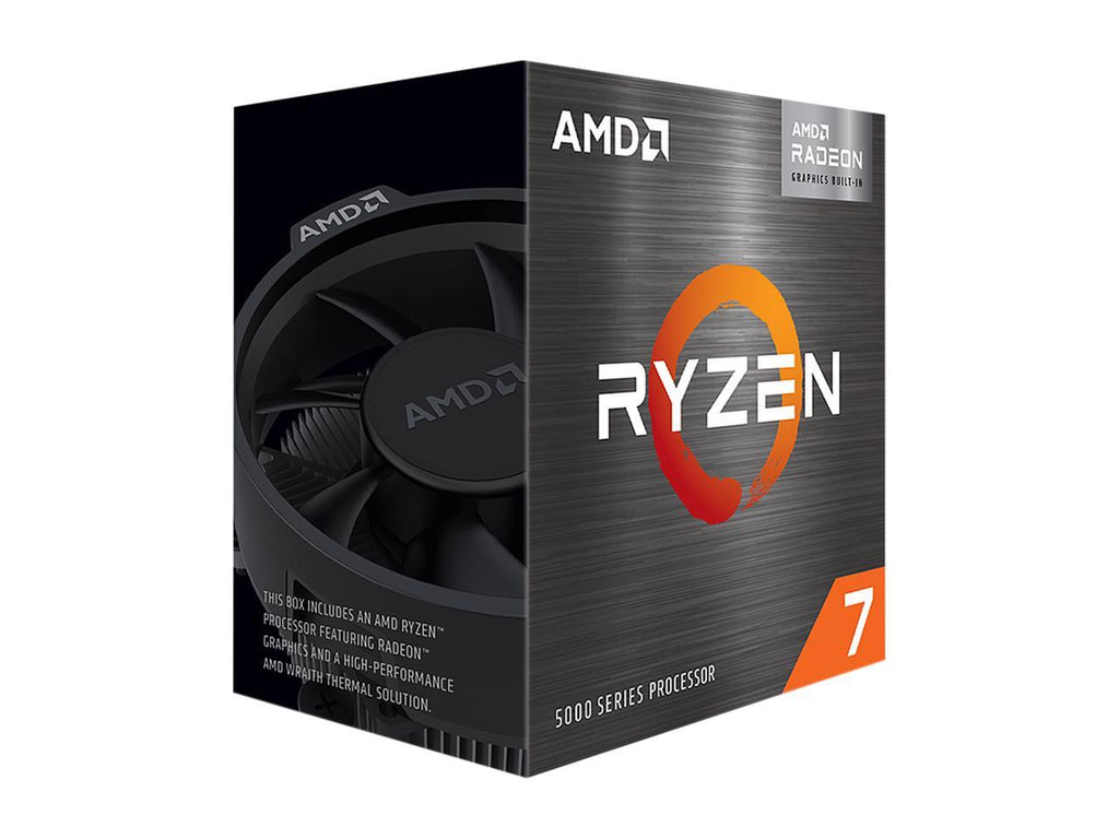 AMD Ryzen 7 5700G - Ryzen 7 5000 G-Series Cezanne (Zen 3) 8-Core 3.8 GHz Socket AM4 65W AMD Radeon Graphics Desktop Processor
