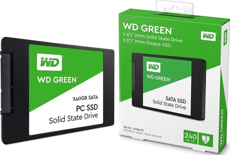 WD Western Digital 240GB SSD Green