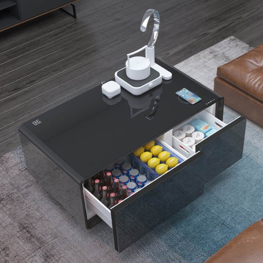 CENTRACOOL SMART COFFEE TABLE MIDSIZE, Brown