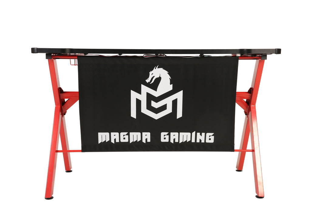 Magma Gaming Champion (Red) Gaming Desk