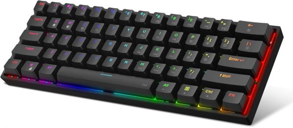 DK-61 Black 60% Mechanical Gaming Keyboard