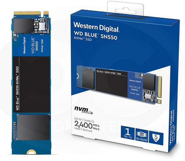 WD Western Digital SN550 1TB M.2 NVMe Blue