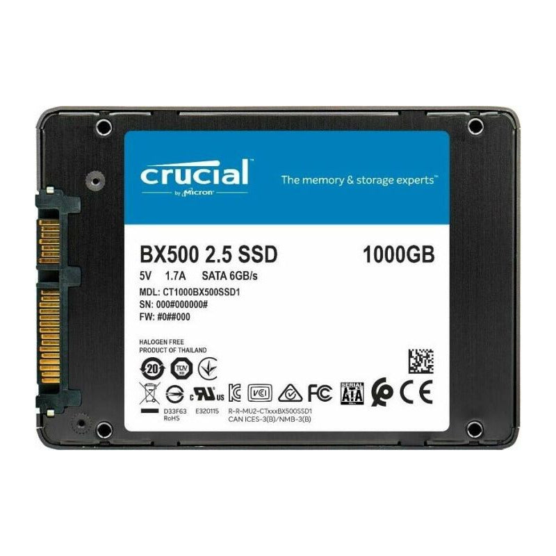 Crucial 1000GB BX500 SSD