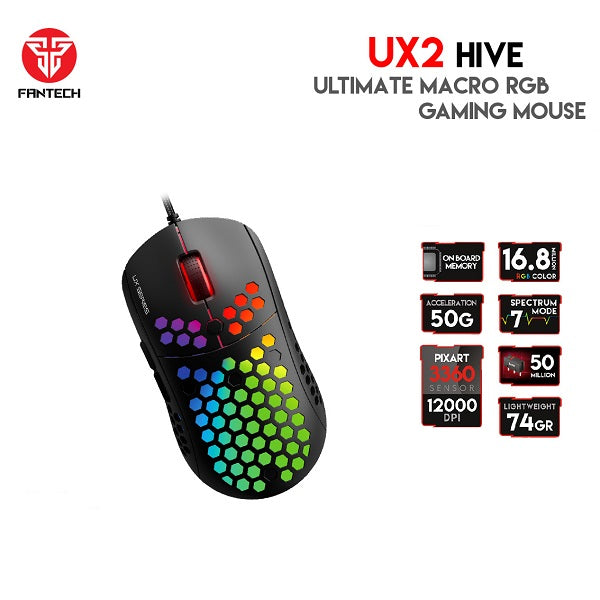 Fantech UX2 HIVE Gaming Mouse