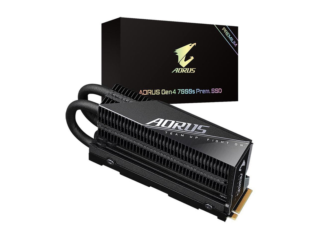 GIGABYTE AORUS Gen4 7000s Prem. M.2 2280 1TB PCI-Express 4.0 x4, NVMe 1.4 3D TLC Internal Solid State Drive (SSD) GP-AG70S1TB-P