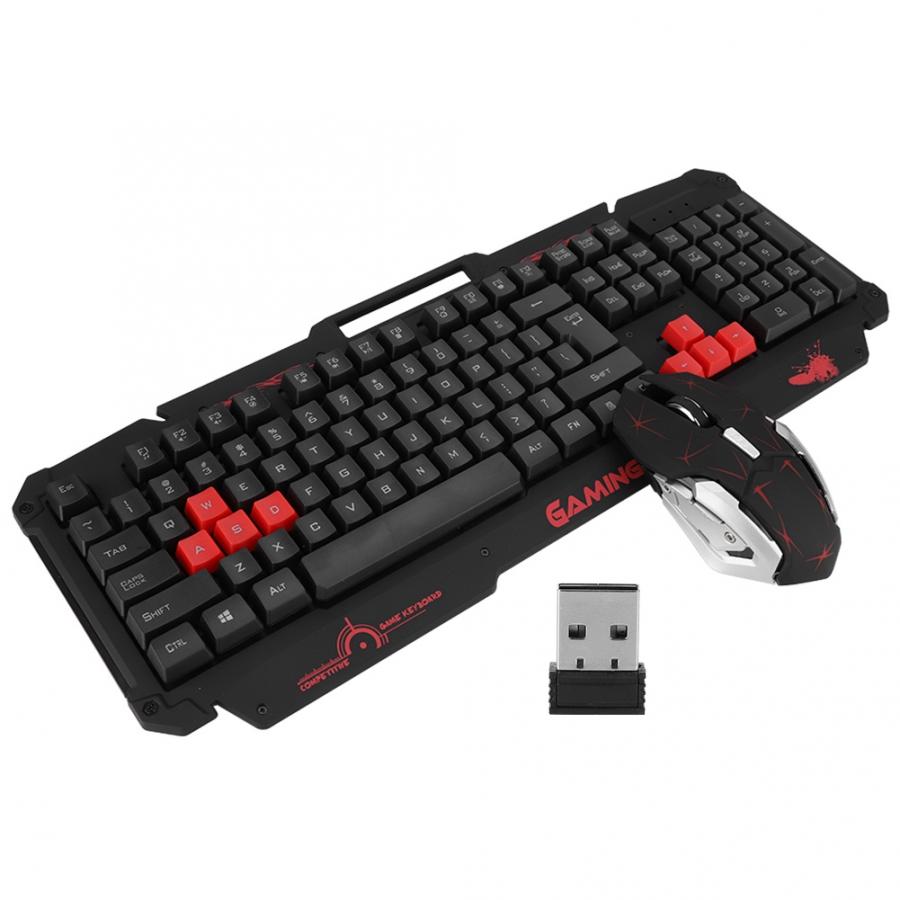 HK1868 Wireless Gaming Keyboard/mouse Combo