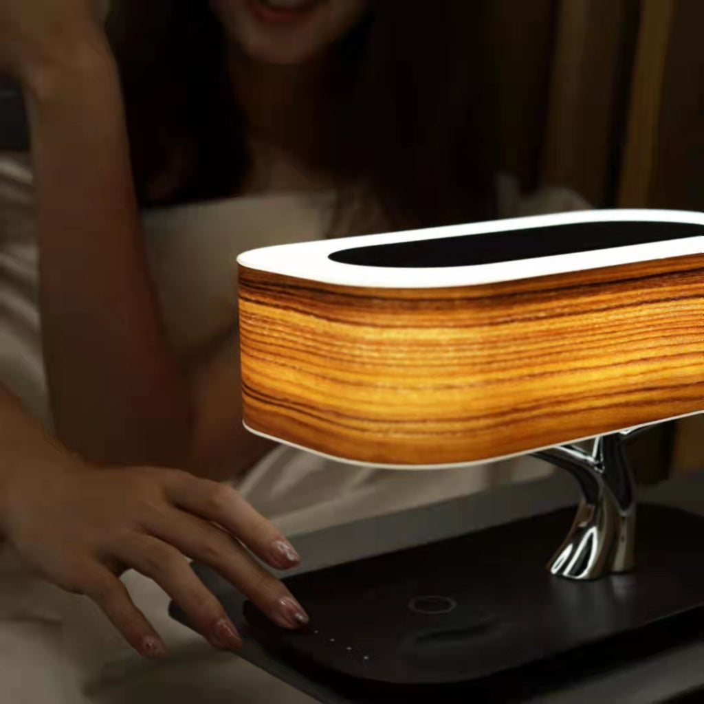 Smart Night Lamp – Brazil Wood