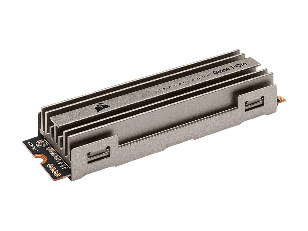 Corsair MP600 Core M.2 2280 1TB PCIe Gen 4.0 x4, NVMe 1.3 3D QLC Internal Solid State Drive (SSD) CSSD-F1000GBMP600COR