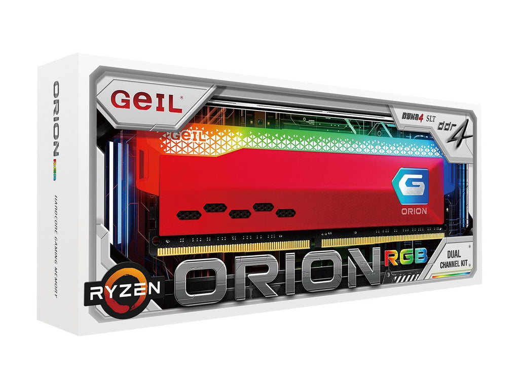 GeIL ORION RGB 16GB (2 x 8GB) DDR4 SDRAM DDR4 3600 AMD Edition
