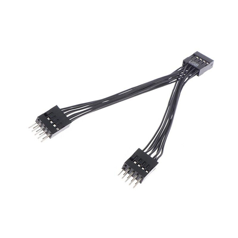 USB Motherboard Cable USB Header Extension Cable 9Pin 1 2 Ma – AlHamlan Store