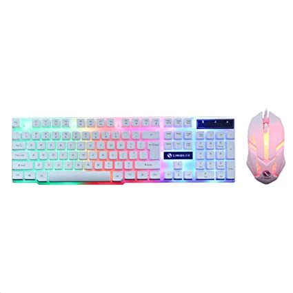 Limeide T11 Combo White (Keyboard + Mouse)