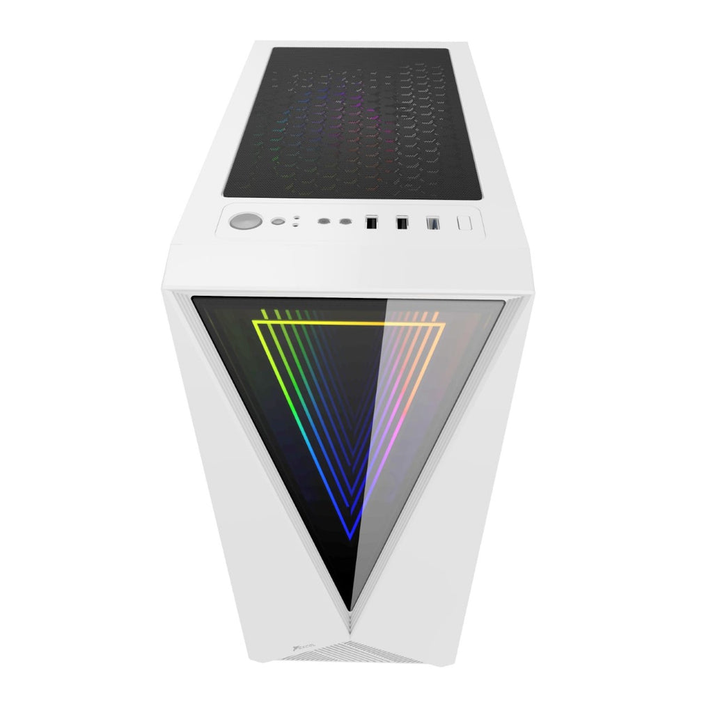 Excel ELECTRA White Gaming Case