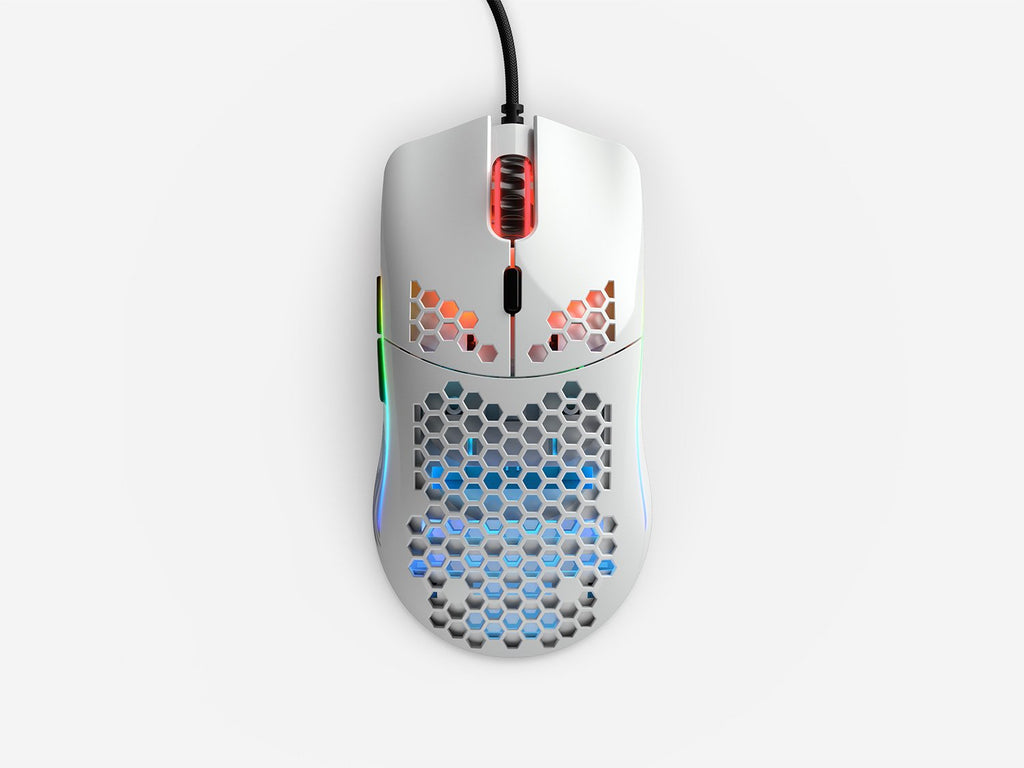 Glorious Model O Minus - (Matte White) Gaming Mouse