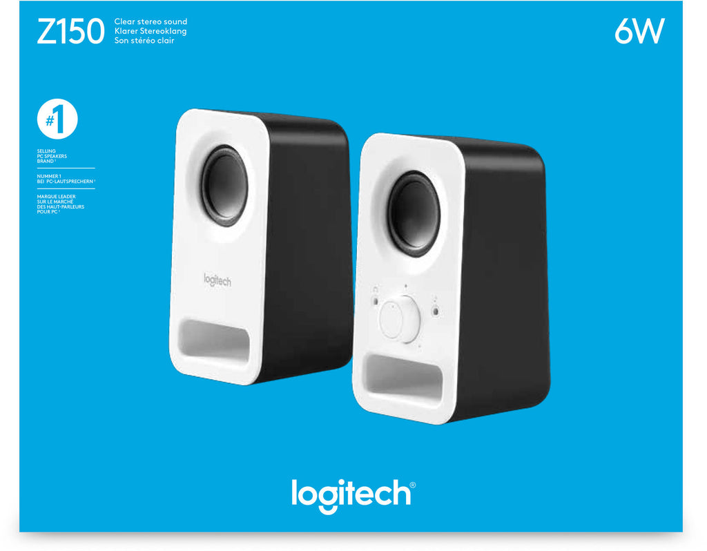 Logitech Z150 Speakers (white)